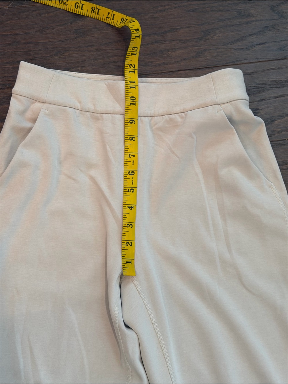 Lululemon Softstreme High-Rise Straight-Leg Pants Regular Bone Size Small - Picture 8 of 9
